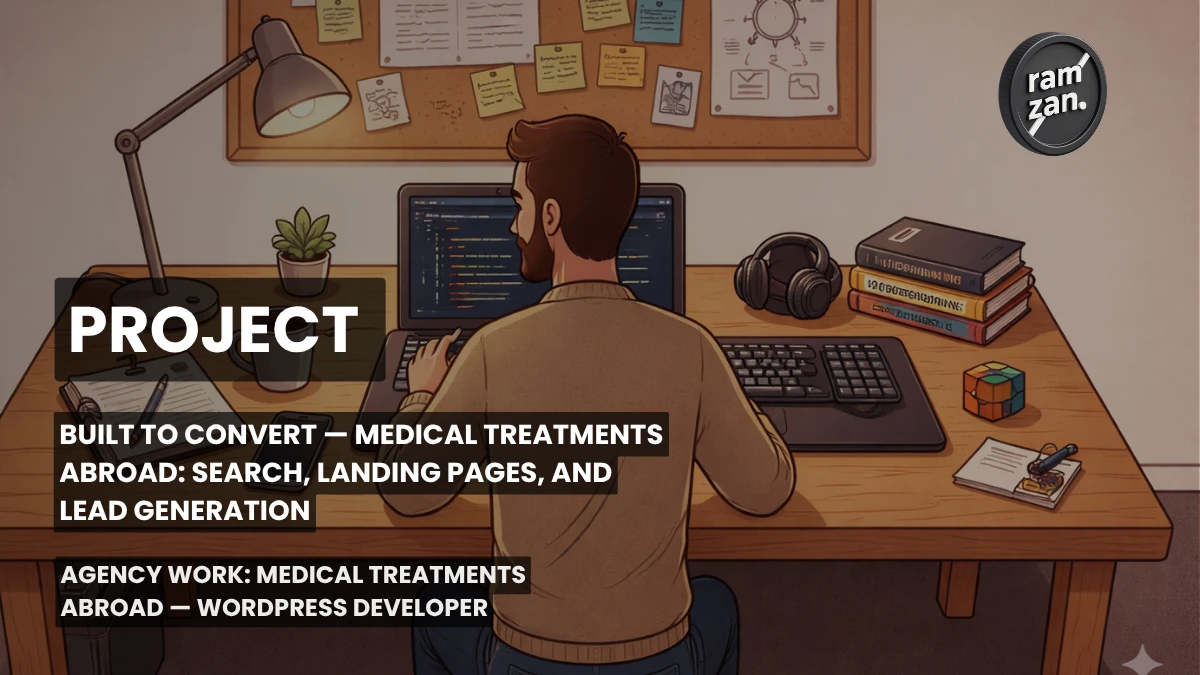 Built to Convert — Medical Treatments Abroad: Search, Landing Pages, and Lead Generation